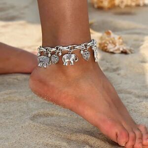 Elephant Chain Ankle Bracelet